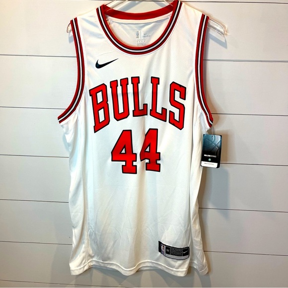 Nike NBA Chicago Bulls #44 Williams White Jersey Adult Size 52 XL NWT - Picture 1 of 5